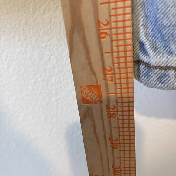 Vintage Levis 951 Jeans Womens 10 Short Relaxed Fit Tapered Leg USA 90s Denim - Picture 9 of 16